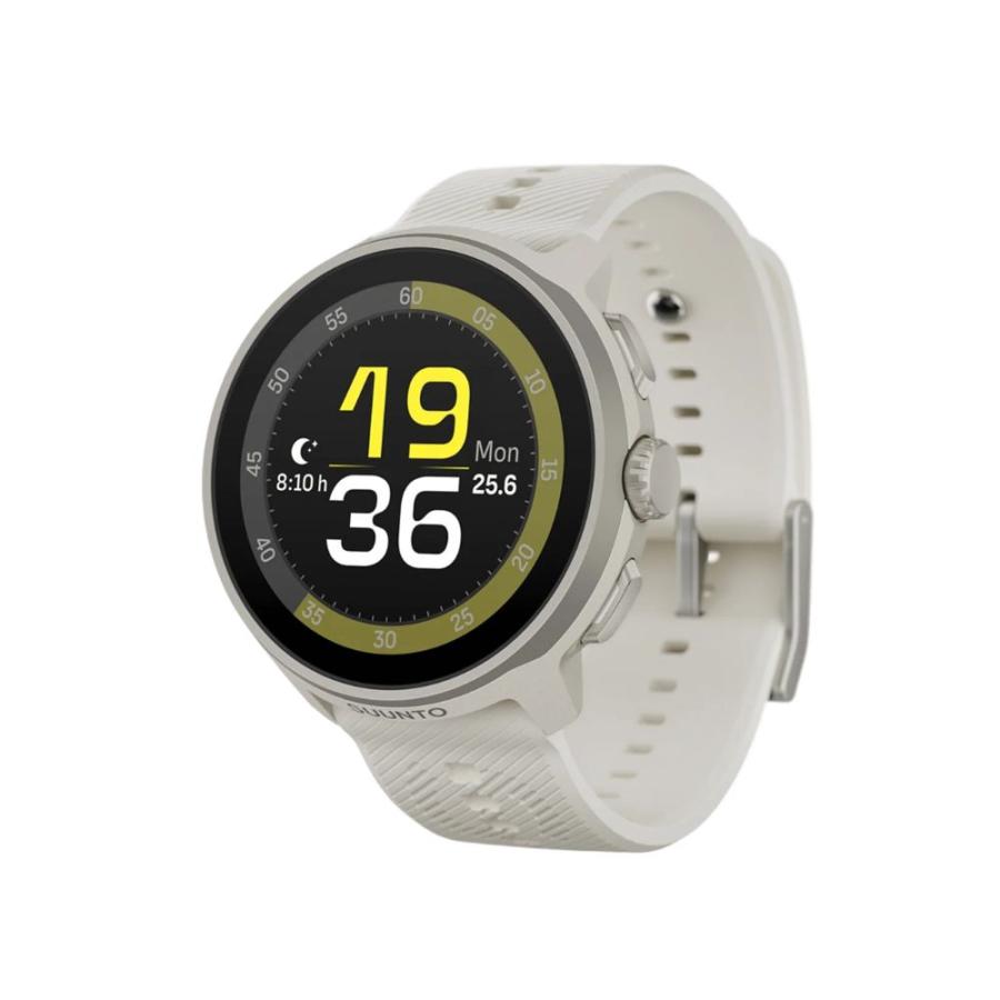 保護フィルム付き SUUNTO RUN Frost Gray シリコンストラップ (スント ラン フロストグレー) 国内正規品 SS051273000 ランニングウォッチ 心拍計 通知 GPSの画像