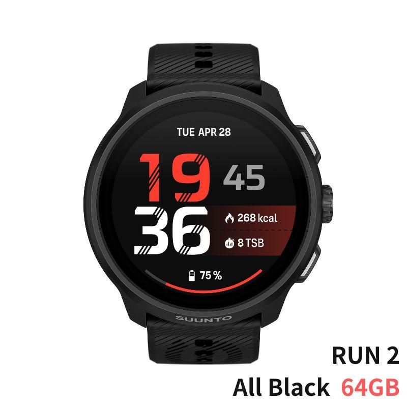 SUUNTO（スント） 【9月29日発売】 SUUNTO RUN 2 All Black (64GB