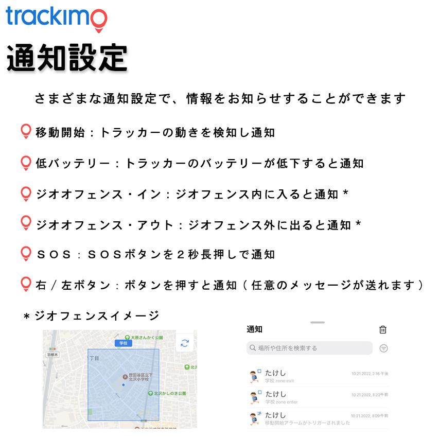 GPS発信機 トラッキモ GPS 1年間通信費込み！TRKM010C 4G+モデルトラッカー ＆ マグネット付き防水ケース トラッキモ ユニバーサルトラッカー GPS 発信機の画像