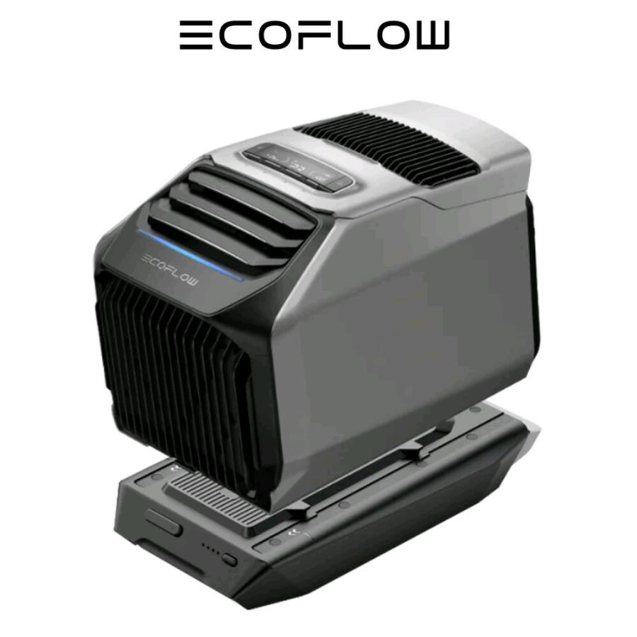 EcoFlow WAVE 2 All-In-One バッテリーセット冷暖房 車用 ECOFLOW ポータブルエアコン WAVE 2 + 専用バッテリーパック セット
