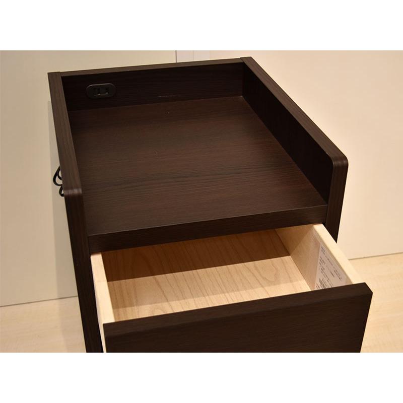 ECK43 展示品 フランスベッド イルベローチェ ナイトテーブル 3.3万 ポイント10倍】Platform Bed ローベッド キング ナイトテーブルL