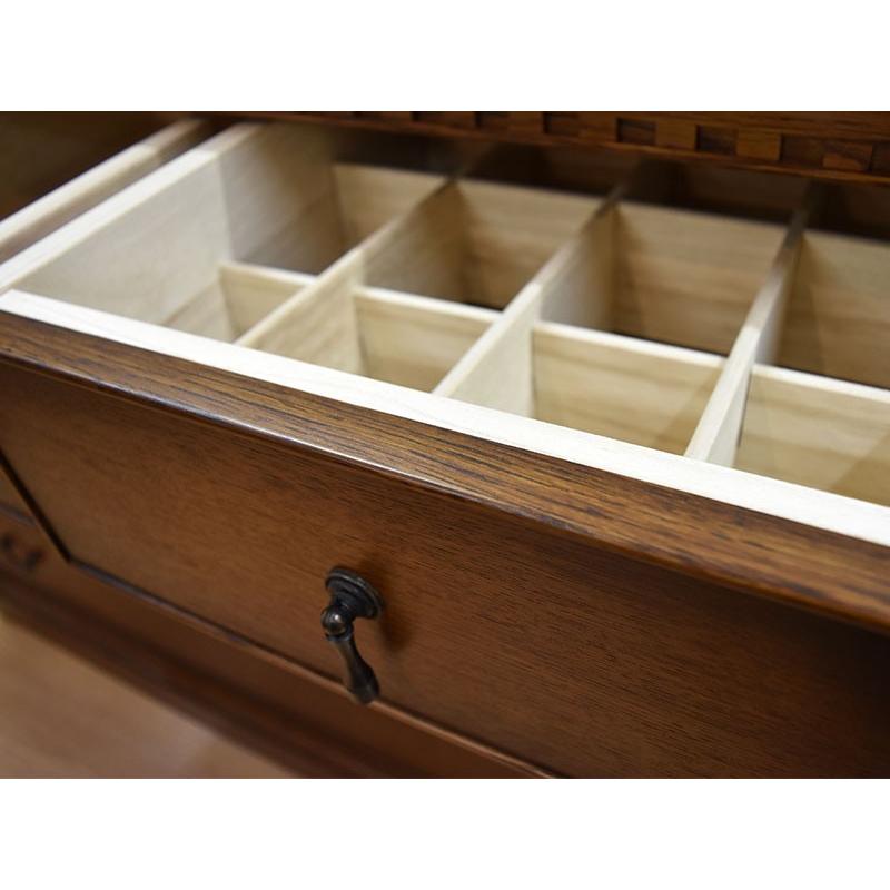 大塚家具 ミドルチェスト ブルックス 幅120.4cm ナラ材 大塚家具（IDC