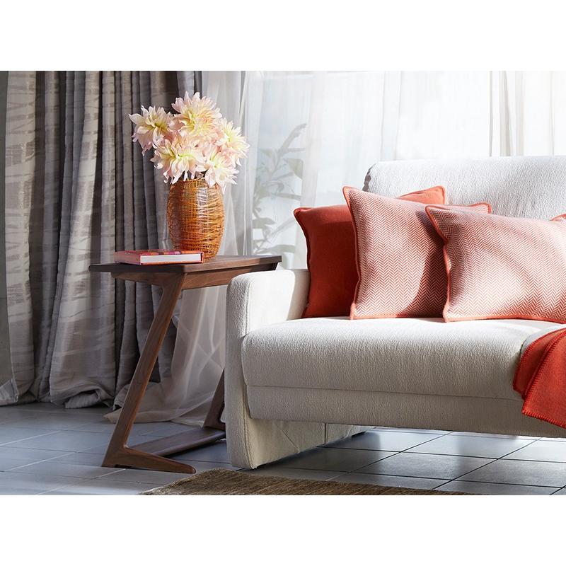 IDC大塚家具 テーブルリッツ サイドテーブル ガラストップ モダン 高さ40