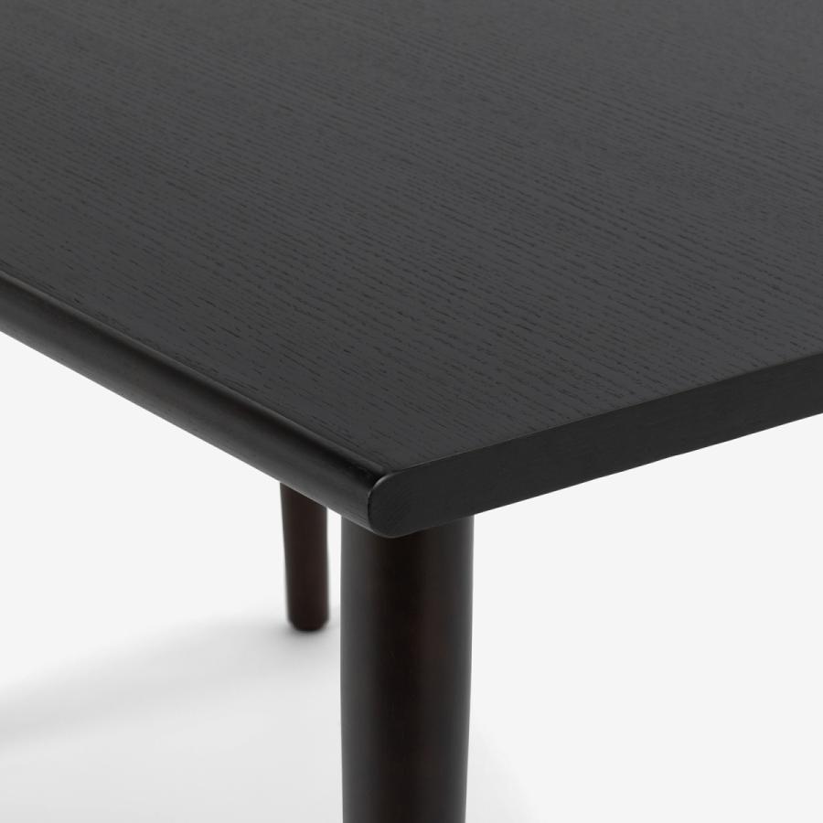 大塚家具 ダイニングテーブル ユノ3 幅120cm レッドオーク材ダーク