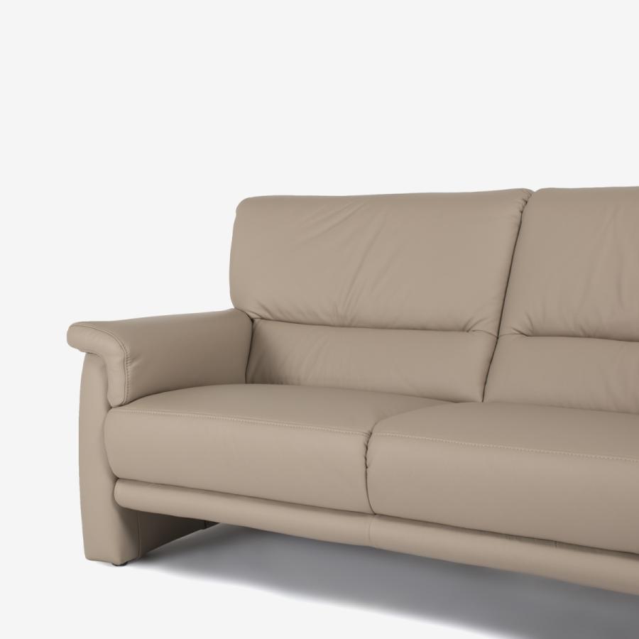 大塚家具 ソファ 2.5人掛け ベルク 幅165cm 革#24 全3色 大塚家具（IDC 