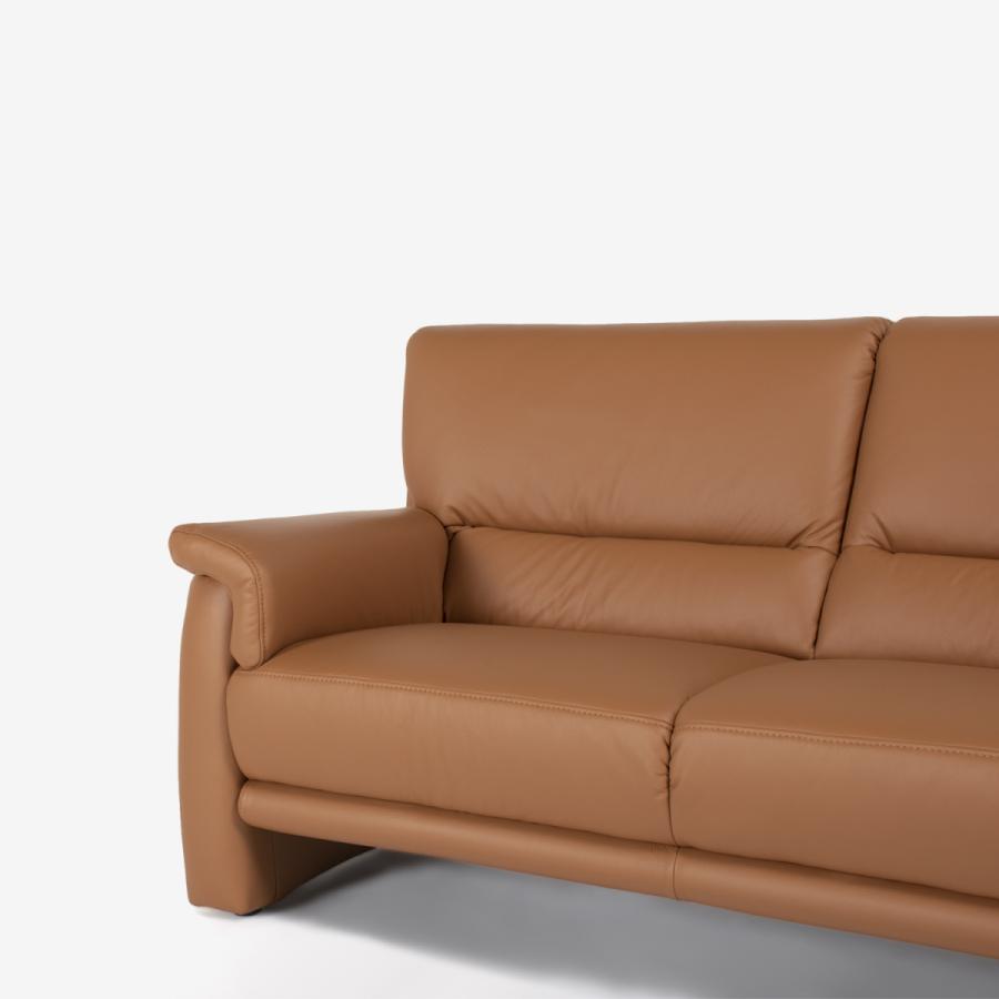 大塚家具 ソファ 2.5人掛け ベルク 幅165cm 革#24 全3色 大塚家具（IDC 