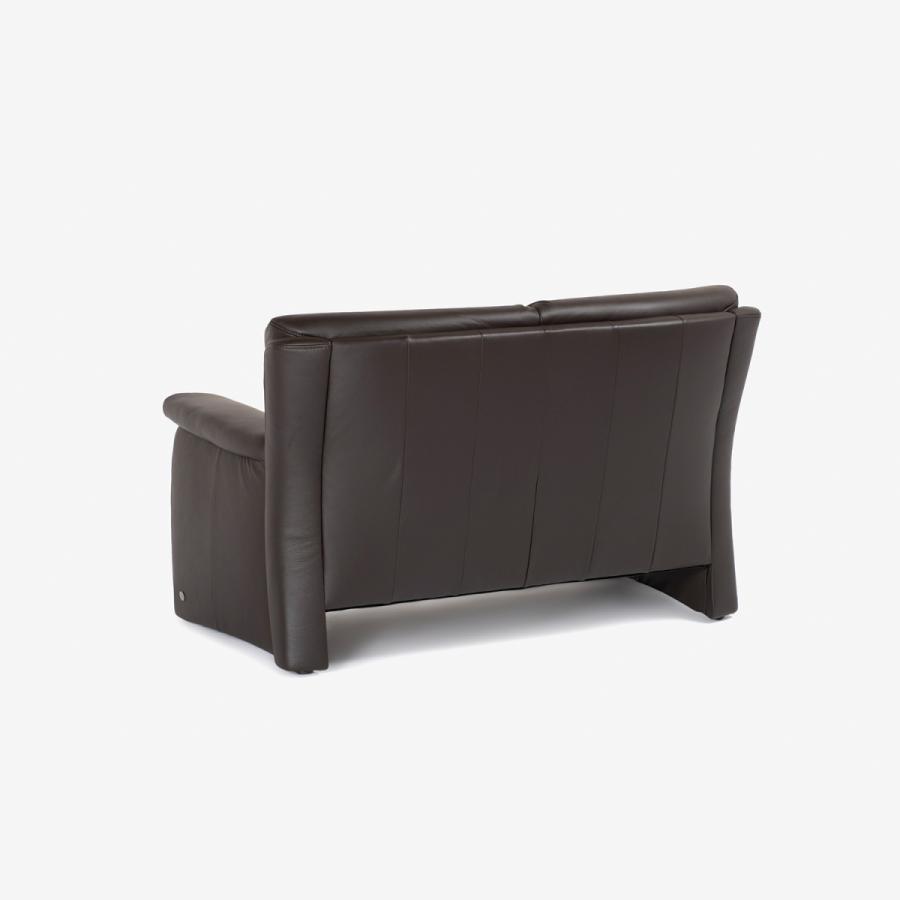 大塚家具 ラブソファ 2人掛け ベルク 幅134cm 革#24 全3色 IDC