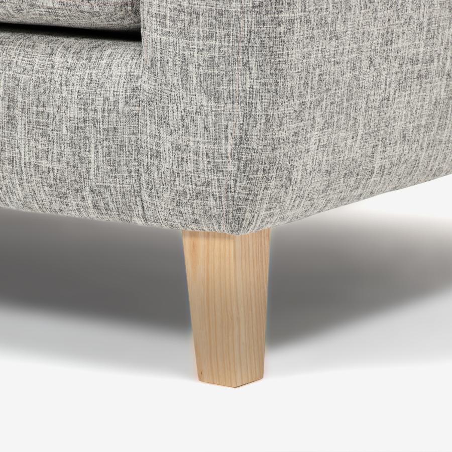 大塚家具　3人掛けソファ　イブ グレージュ ソファ 185cm ソファ 3人掛け「イブ SD-294C」幅185cm 布#K20 グレージュ色 脚