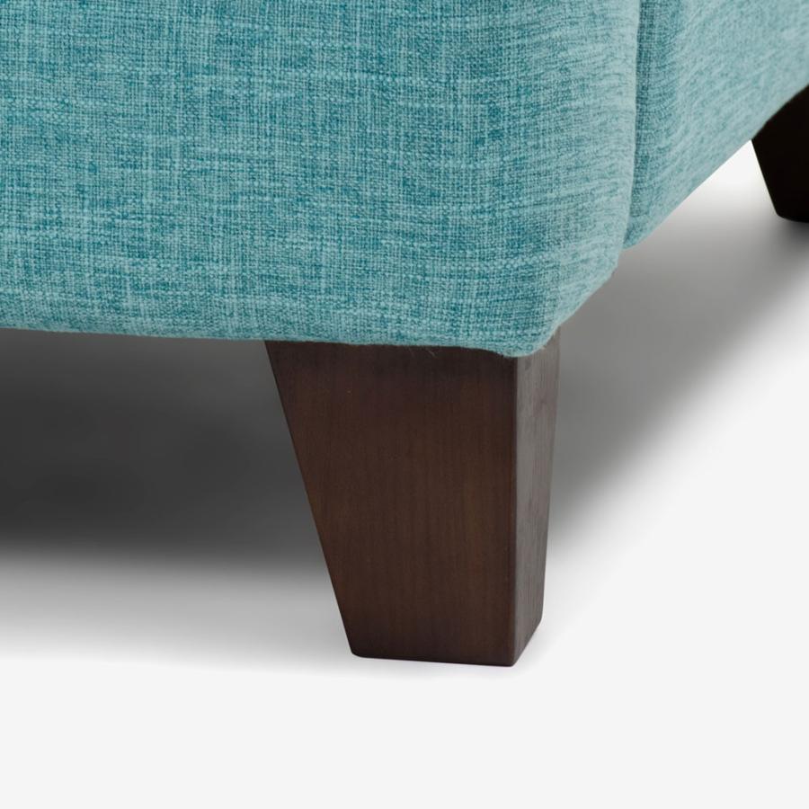 大塚家具 ソファ 3人掛け アクア 幅196cm 布#FG220-17D ライトグレー色