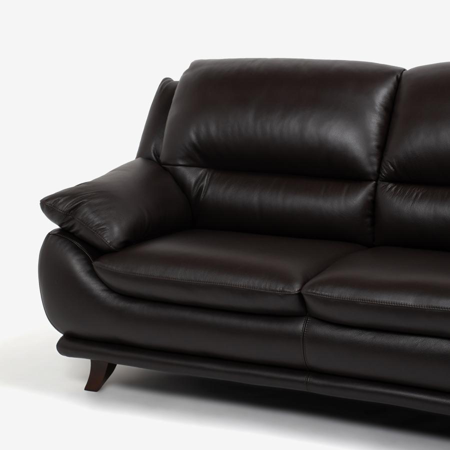 ソファ 2.5人掛け　オースチンKD　幅187cm　革#J/S-037C ウォールナット色　大塚家具（IDC OTSUKA） | 大塚家具 | 02