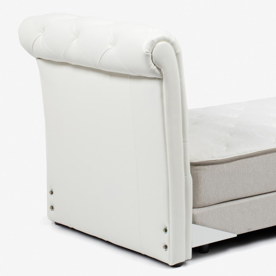 ★しんじ★大塚家具　ヘッドボード　エルエス　白 ヘッドボード｢ミエル｣ホワイトオーク色【セール対象品のため40