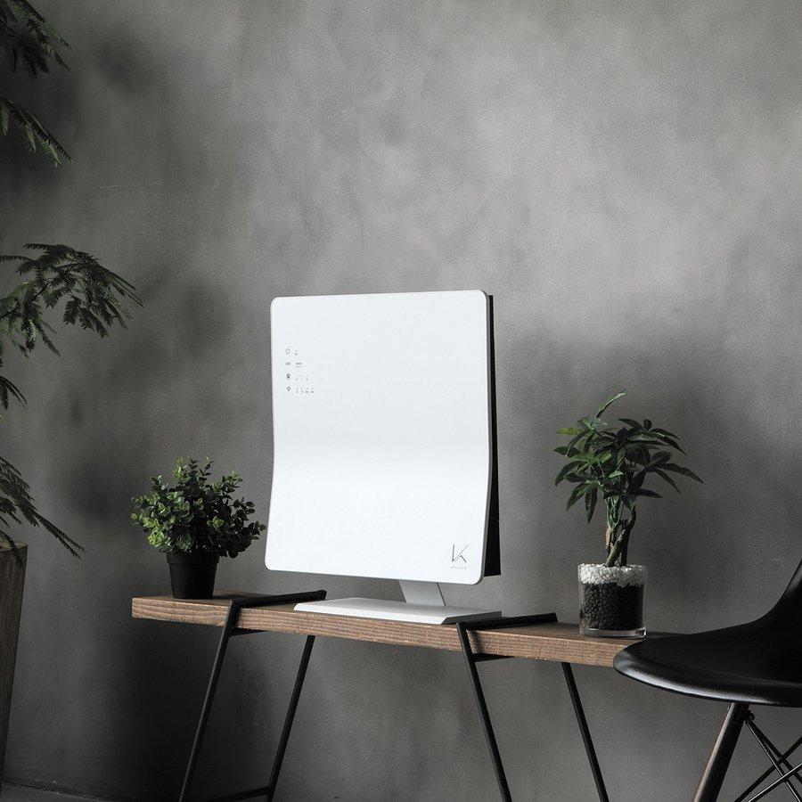 光触媒 除菌 脱臭機 空気清浄機 フィルター交換不要 脱臭LED電球 スタンド 特別3点セット ウイルス 対策 カルテック KL-W01  ターンド・ケイ | KALTECH | 09