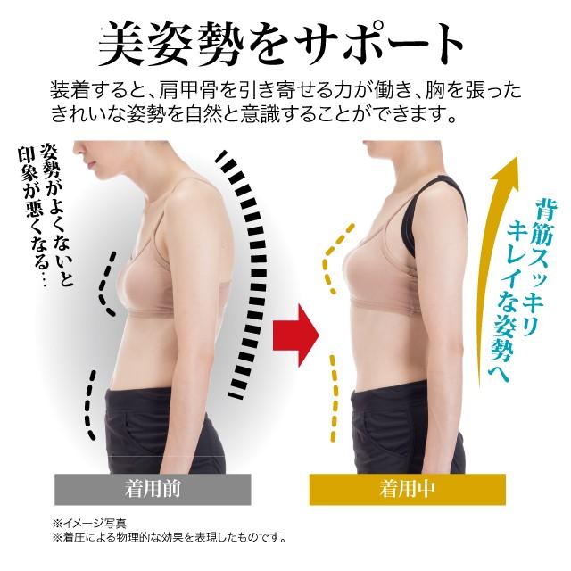 体幹加圧エクサベルト 肩甲骨引き寄せ 姿勢矯正サポート 猫背対策 クロスベルト内蔵 通気性 簡単装着 母の日 0 アイデア Info 通販 Yahoo ショッピング