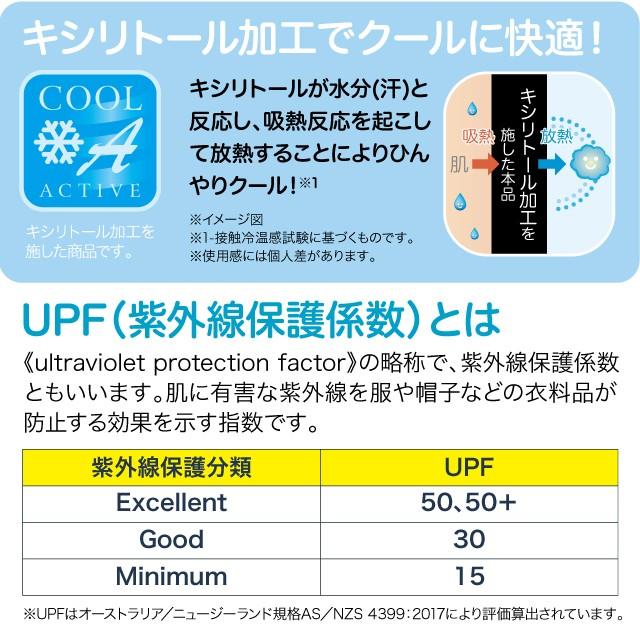 COOL指先ガードアームカバー UVカット率99％ UPF50+ 日差し 紫外線対策 クール お肌ガード 保護 手の平 スマホ操作 母の日 |  | 02