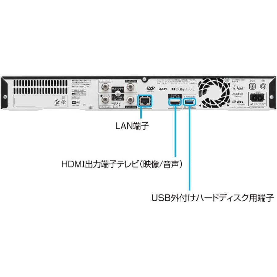 SHARP（シャープ） AQUOS 4Kチューナー内蔵ブルーレイディスク