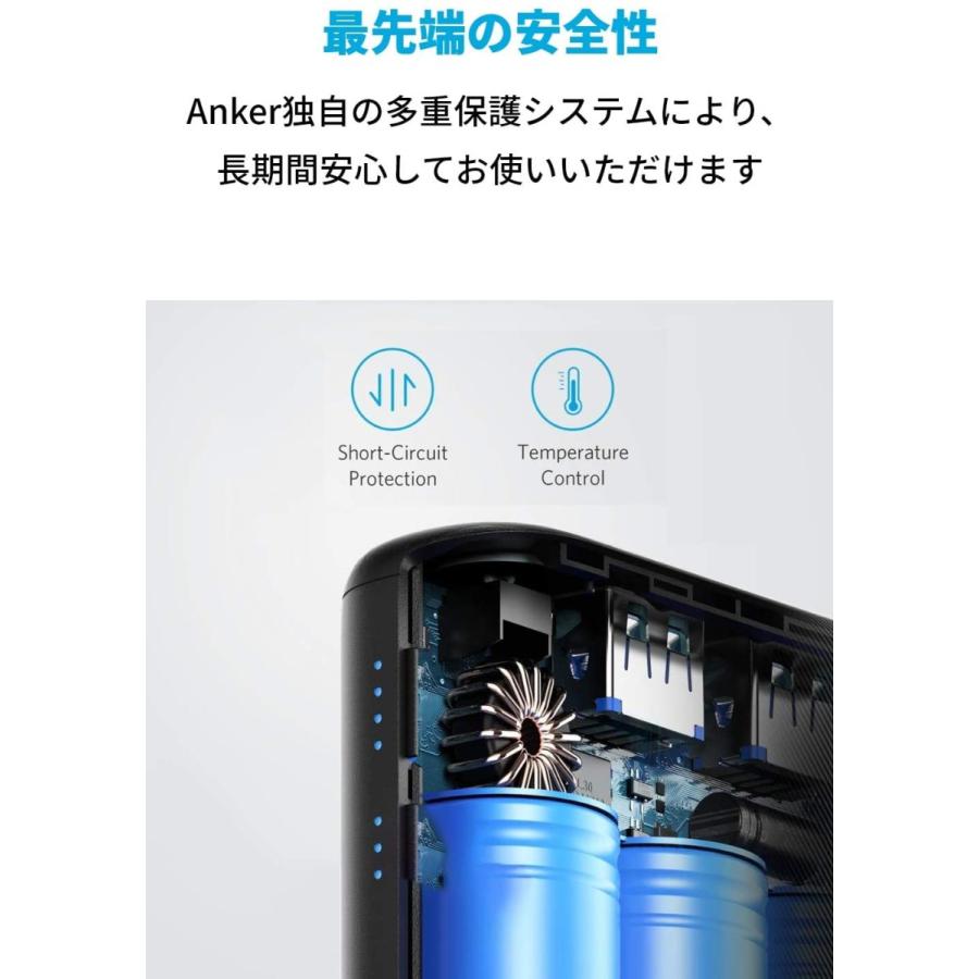 モバイルバッテリー  Anker PowerCore 15000 Redux (15000mAh 大容量) PSE認証済/PowerIQ搭載/VoltageBoost搭載/低電流モード搭載 iPhone&Android対応 | Anker | 03