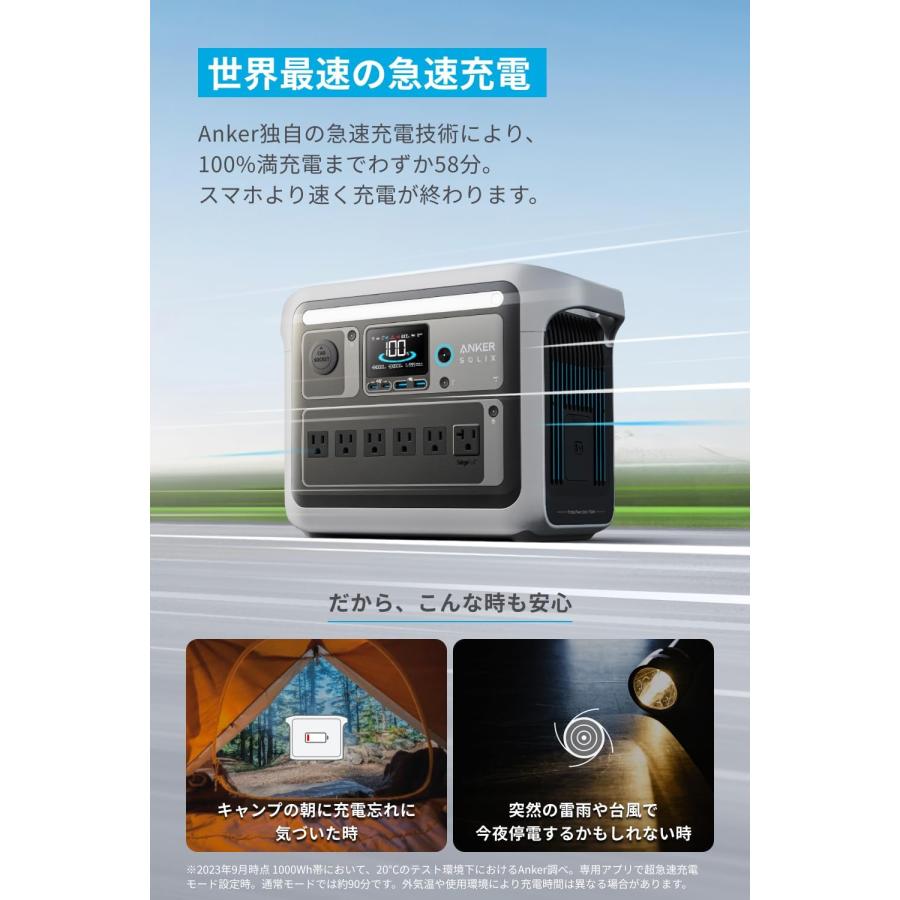 Anker Solix C1000 Portable Power Station 1056Wh ポータブル電源 A17615A1 Anker Solix C1000 Portable Power Station 1056Wh ポータブル電源 A17615A1