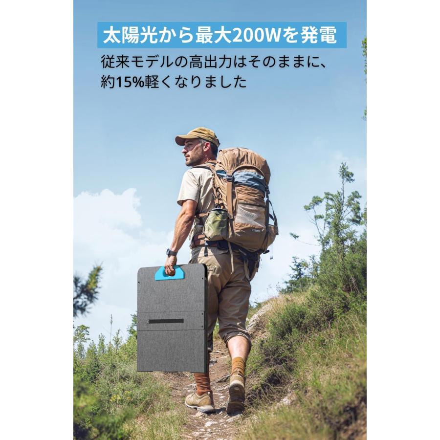 Anker（アンカー） Anker Solix PS200 Portable Solar Panel ソーラー
