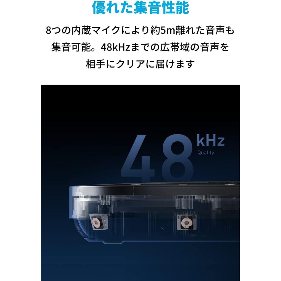 AnkerWork SR500 Speakerphone 会議用マイクスピーカー AI ノイズ