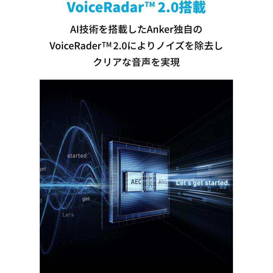 AnkerWork SR500 Speakerphone 会議用マイクスピーカー AI ノイズ