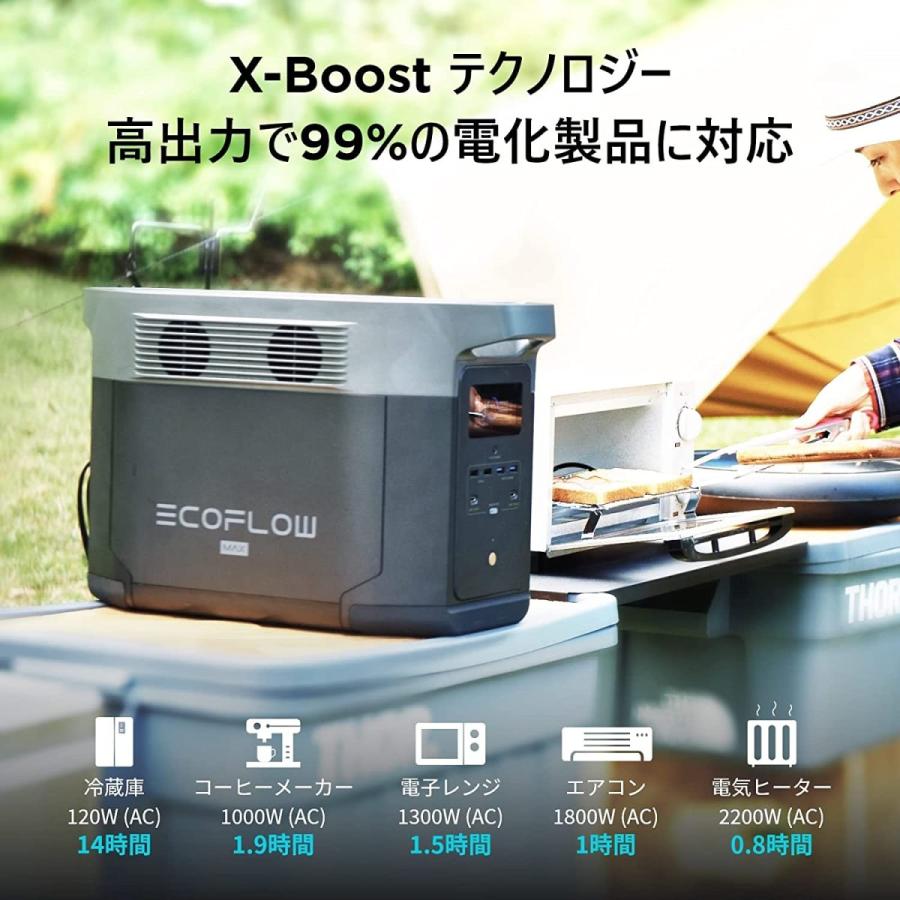 ポータブル電源 EcoFlow(エコフロー) DELTA MAX 1612Wh 大容量 ポータブル電源 EcoFlow(エコフロー) DELTA MAX 1612Wh 大容量