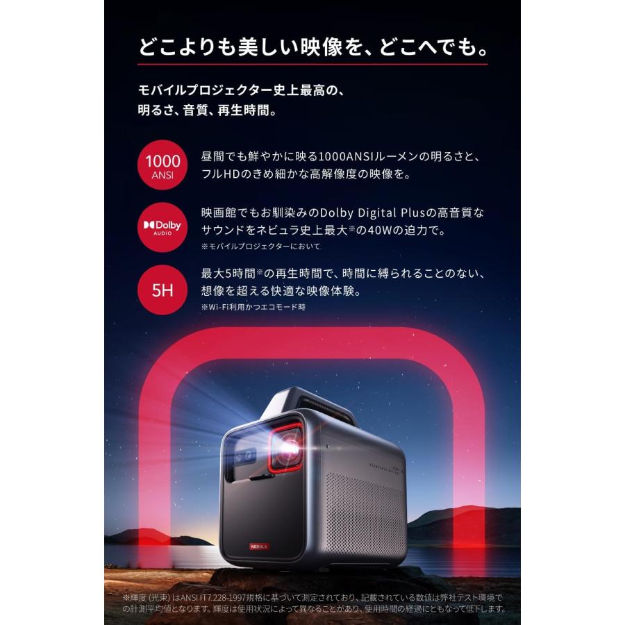 Nebula（Anker） Anker Nebula (ネビュラ) Mars 3（フルHD モバイル