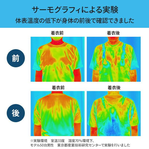 山善（YAMAZEN） 水冷式ウエア DIRECT COOL ブラック DC-B02