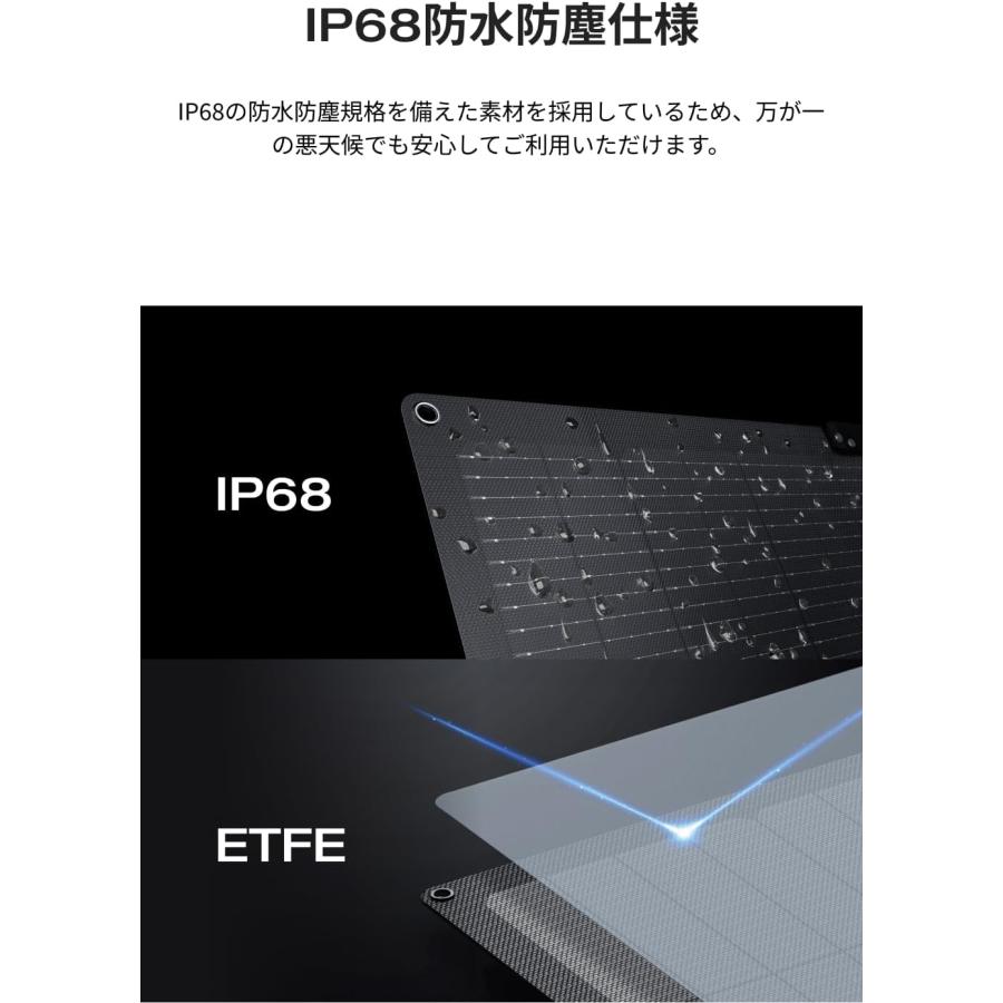 ECOFLOW EcoFlow(エコフロー) 220W 両面ソーラーパネル Gen2
