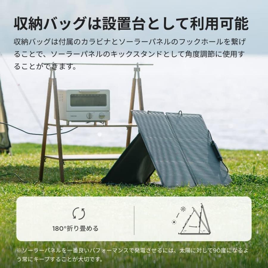 EcoFlow(エコフロー) ソーラーパネル 60W EF-Flex-60 : アイディア