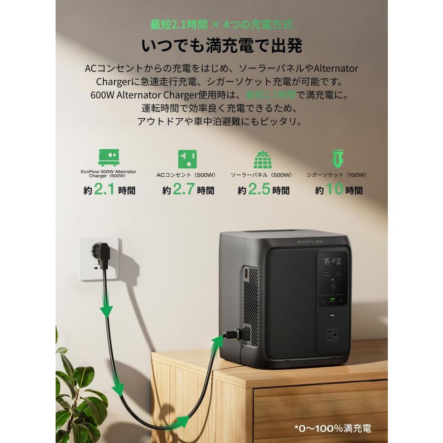 ECOFLOW EcoFlow DELTA 3 1000 Air EFD3AIR-JP-C : アイディアマルシェ