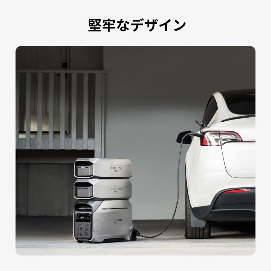 ECOFLOW エコフロー デルタプロ3専用エクストラバッテリー 容量4,000