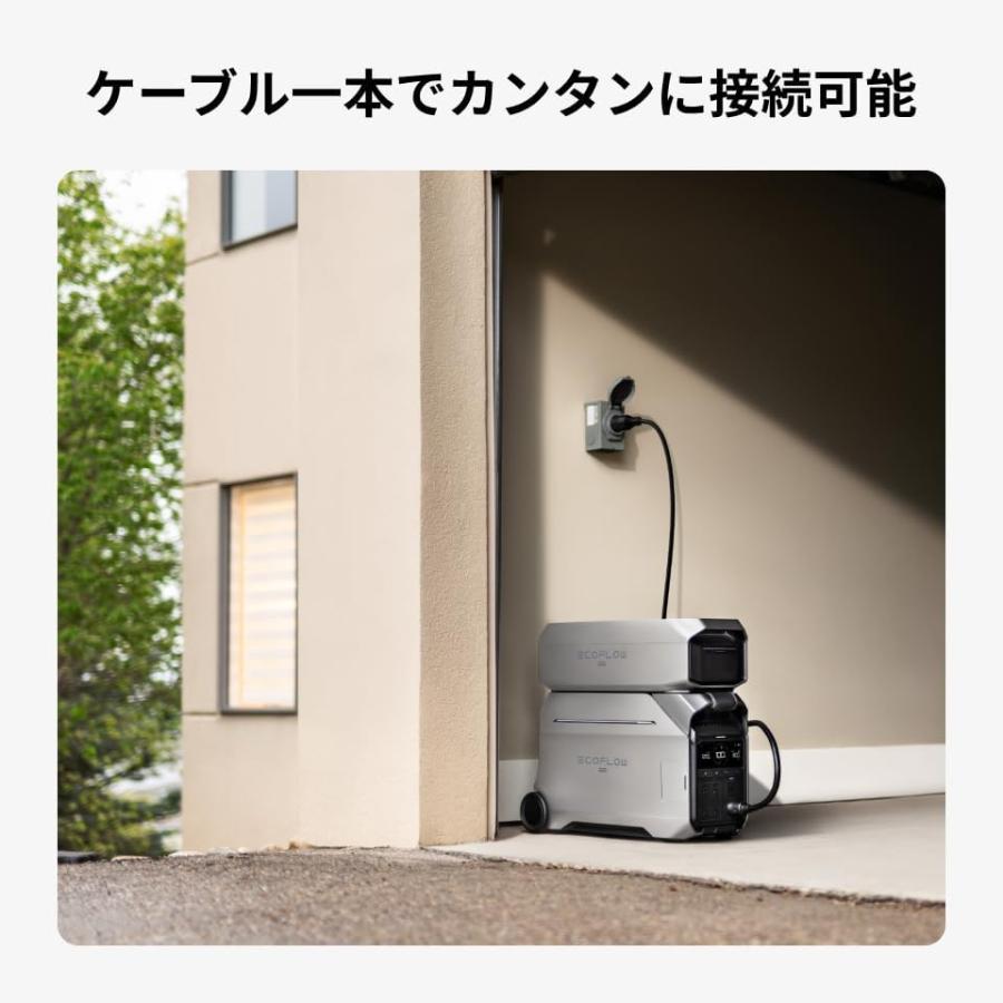 ECOFLOW エコフロー デルタプロ3専用エクストラバッテリー 容量4,000