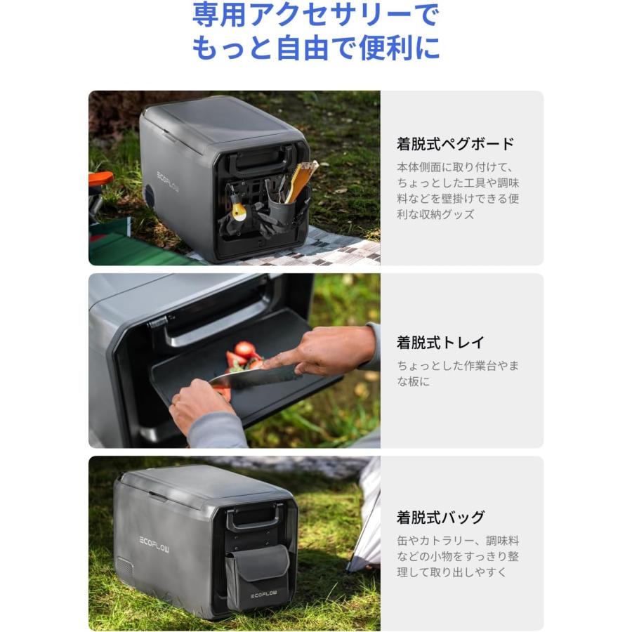 ECOFLOW Ecoflow Glacier Classic 35L ポータブル冷蔵庫 車載冷蔵庫