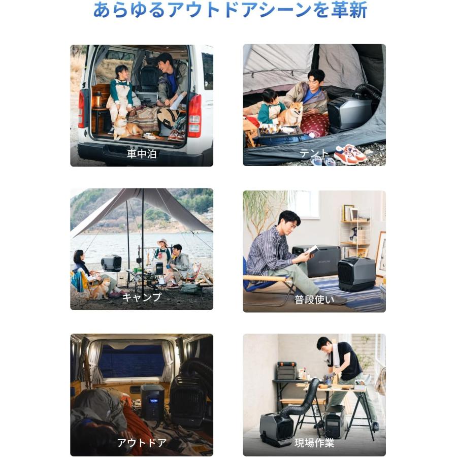 ECOFLOW 【メーカー直送】EcoFlow WAVE 3 ポータブルエアコン EFWAVE3