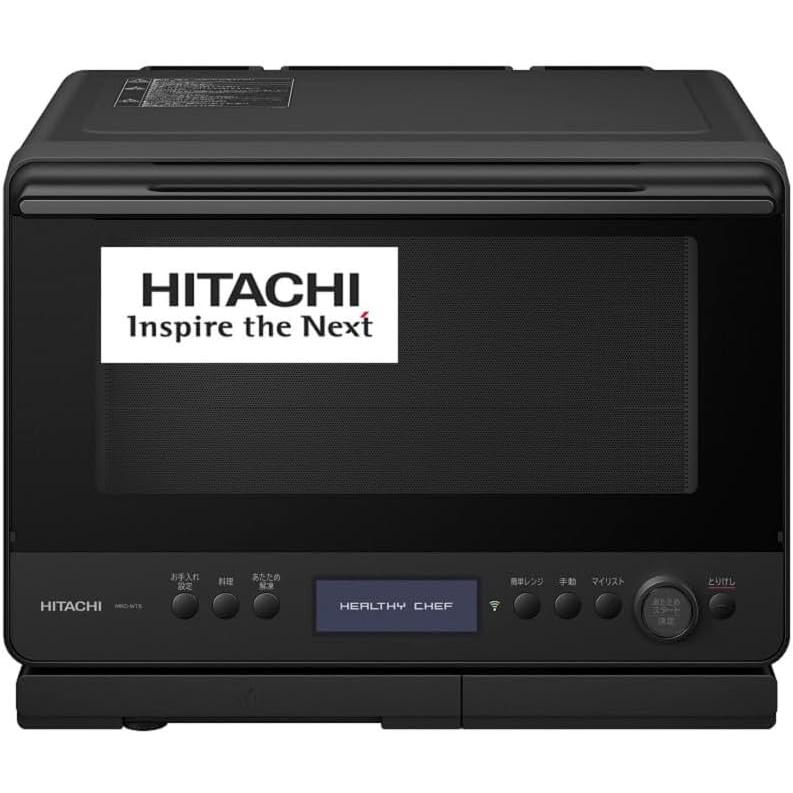 日立 - [30L]日立 ヘルシーシェフ MRO-W1B オーブンレンジ mro-w1b-k フロストブラック  [良い(B)] ヘルシーシェフ 日立 オーブンレンジ 30L MRO-W1B(K) フロスト