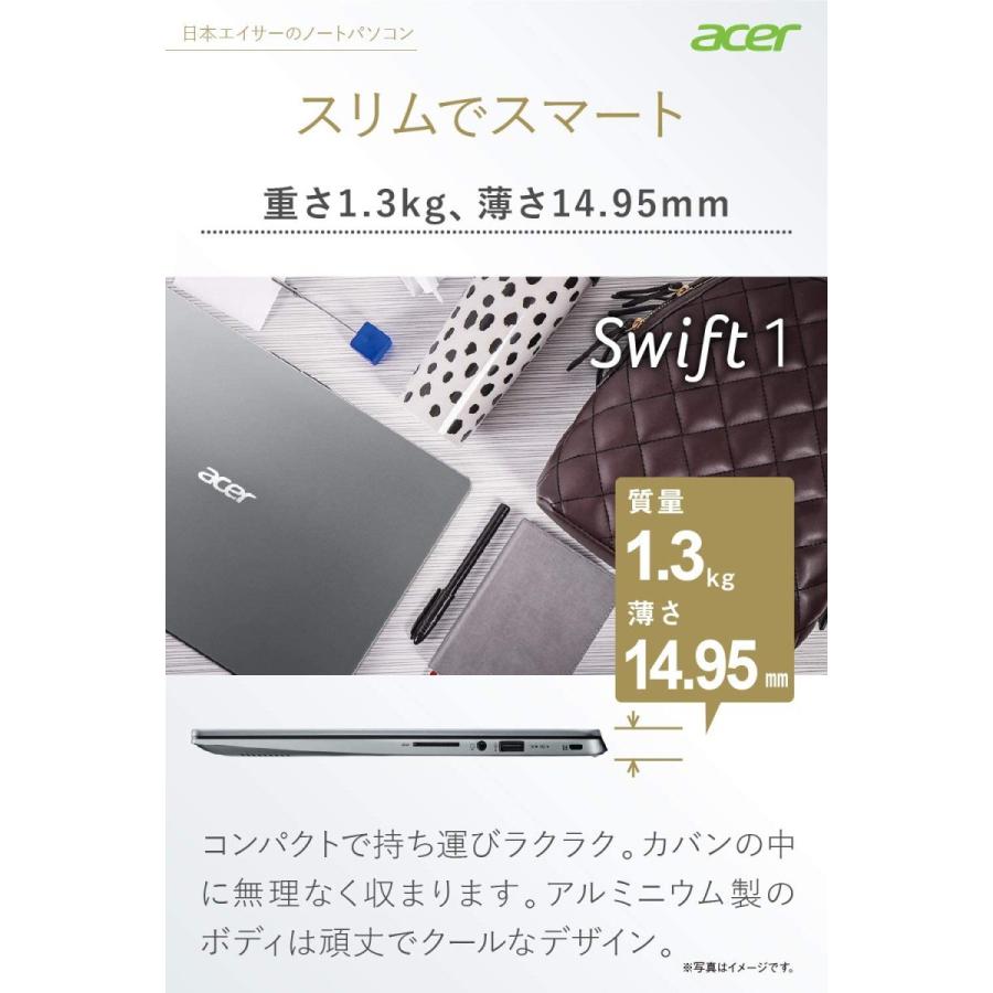 【新品未開封】Aser ノートPC SF114-32-A14Q/S シルバー Amazon | Acer ノートパソコン Swift 1 SF114-32-N14Q/S