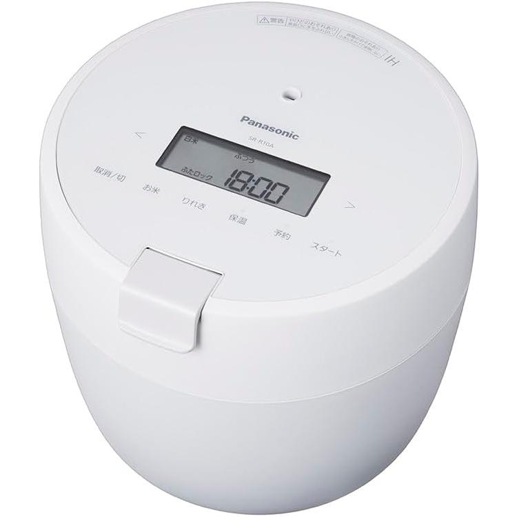 展示品　パナソニック 炊飯器 5合 圧力IH ホワイト SR-R10A-W shkring1008_pasrr10aw1