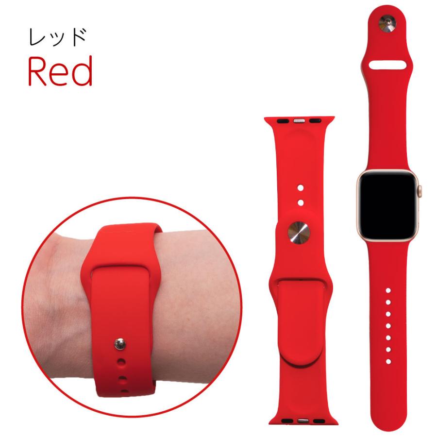 アップルウォッチ バンド シリコン Apple Watch 7 SE 1 2 3 4 5 6 