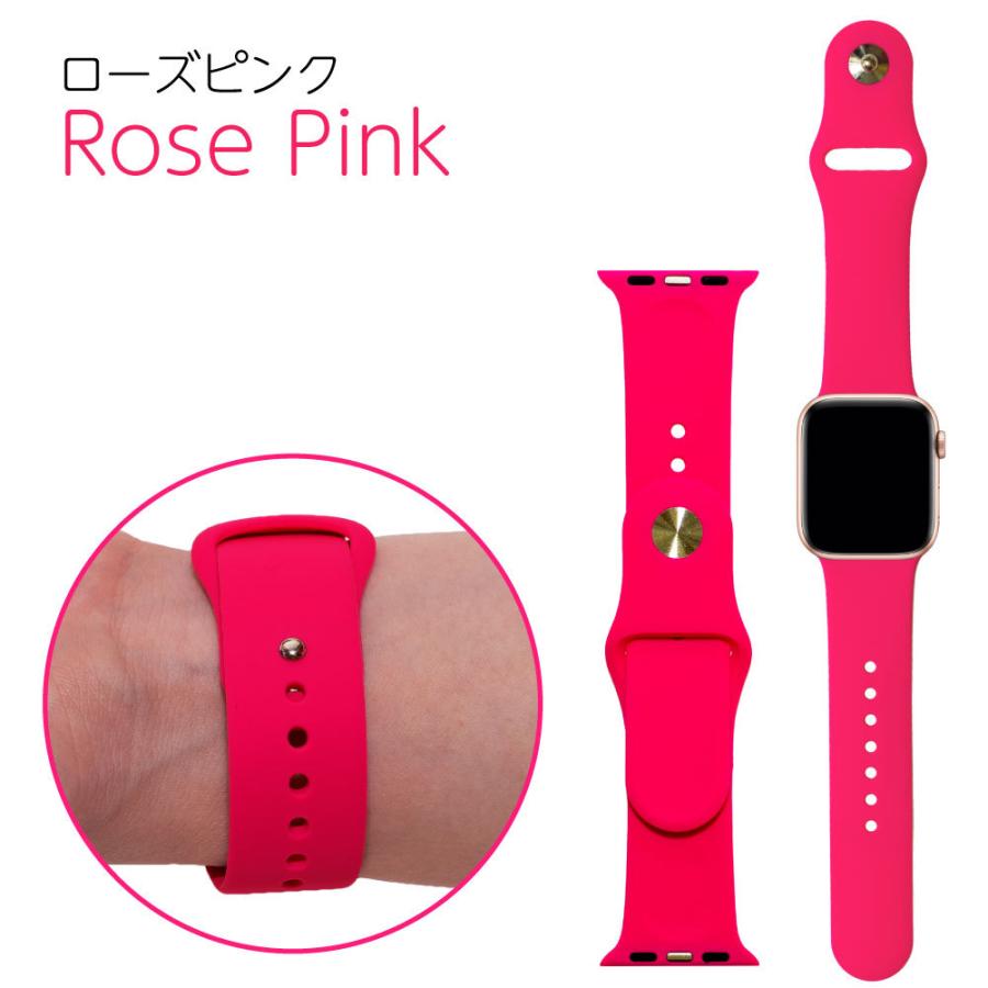 アップルウォッチ バンド シリコン Apple Watch 7 SE 1 2 3 4 5