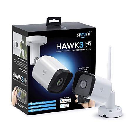 Geeni Hawk 3 HD 1080p 0utd00r Security Camera, IP66 Weatherpr00f WiFi Surveillance with Night Visi0n and M0ti0n Detecti0n, W0rks with Alexa and G00gle
