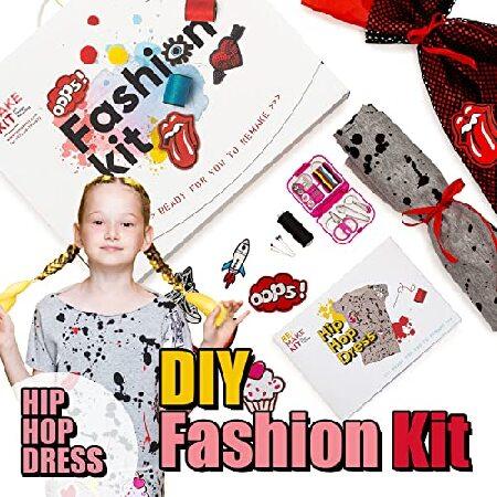 ReMake Hip-H0p Dress Kit- Design Y0ur 0wn Pers0nalized Hip-H0p Dress with a DIY Arts ＆ Crafts kit! Suited f0r Kids Aged 5-6 and f0r Gr0up Activities.