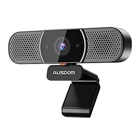 【新品】 AUSDOM AW616 Speaker, and Microphone with Webcam 2K QHD VideoBar All-in-One その他周辺機器