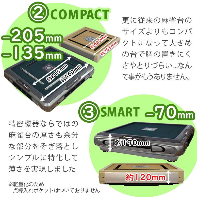 自動仕様麻雀牌セット 黒・緑・オレンジ デザイン（美品） 【公式通販】