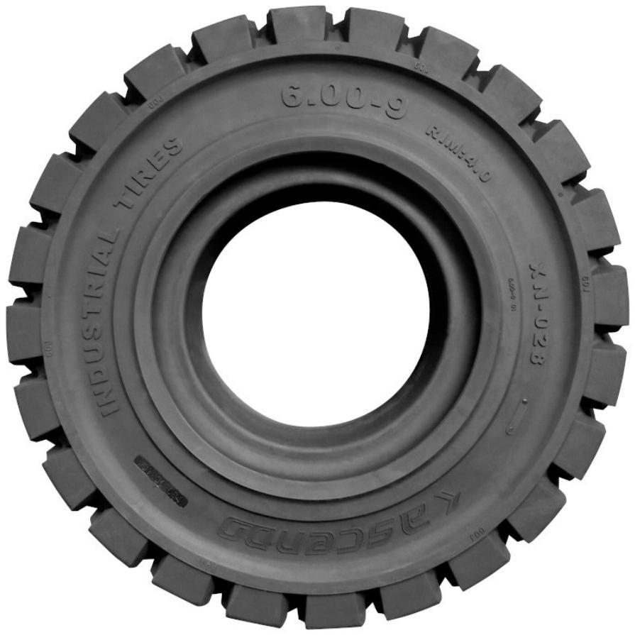 フォークリフト ノーパンクタイヤ　前後4本セット　6.00－9　5.00-8　DUNLOP　日本製 フォークリフトタイヤ フォークリフト タイヤ 600 9 フォーク 重機