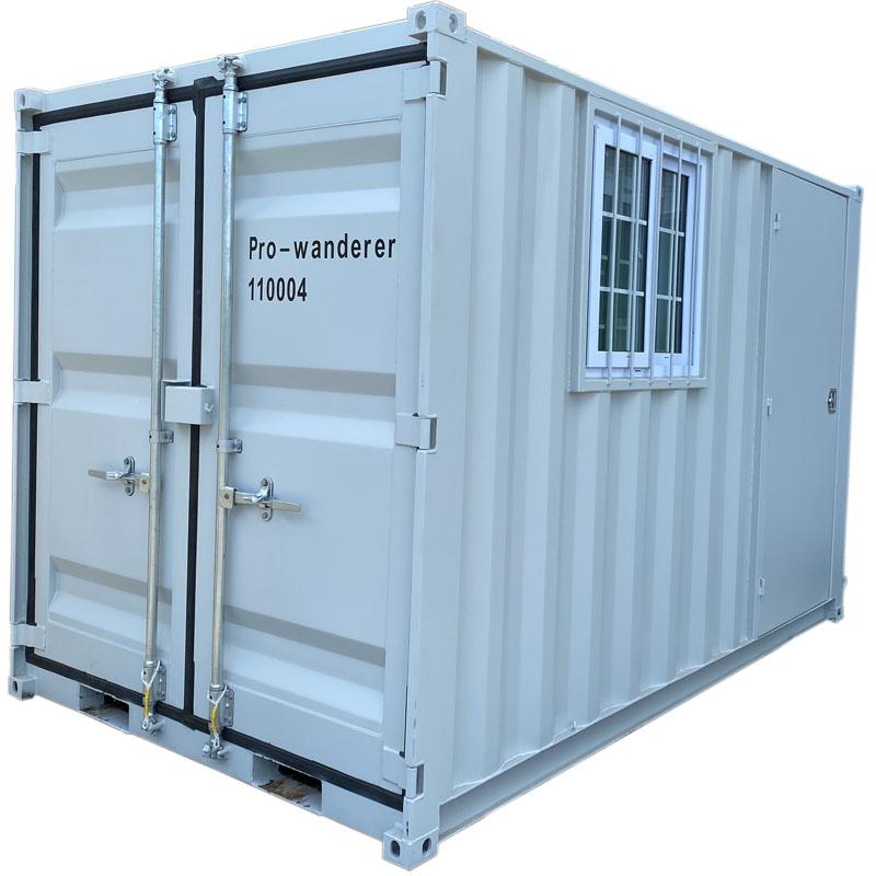 プレハブハウス 店舗 ガレージ コンテナ プレハブ事務所 11ft 物置