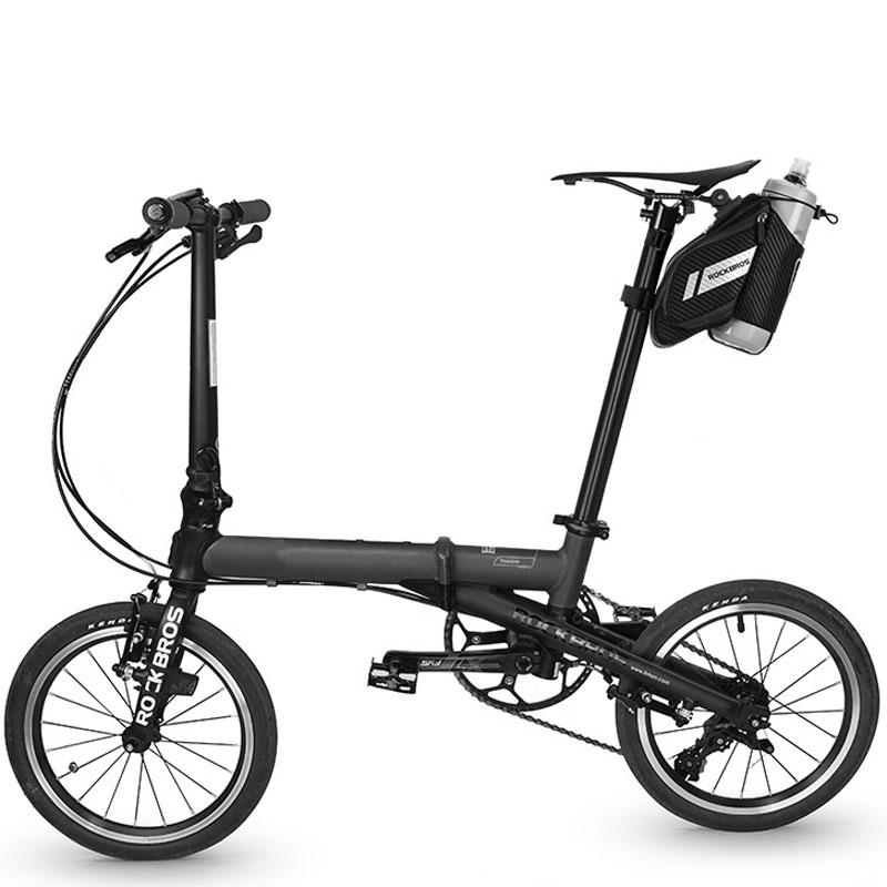 ROCKBROS(ロックブロス)ボトルホルダー付きサドルバッグ サイクリングバッグ 収納ポケット付き 簡単取り付け C32BK 日常防水 |  | 10