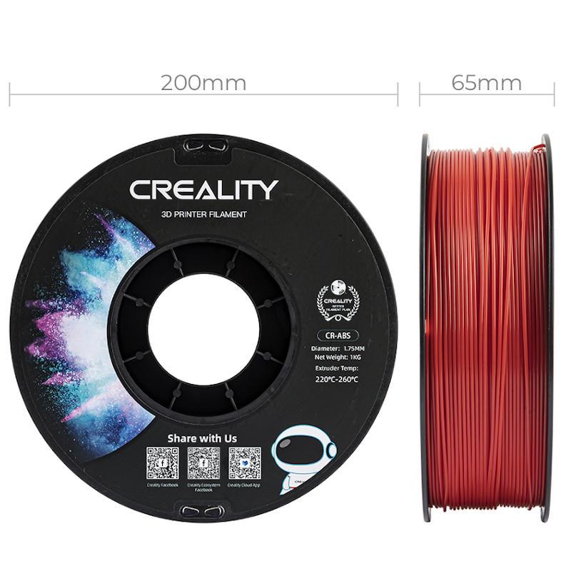 3Dプリンター CR-ABS フィラメント レッド 赤色 Enderシリーズ純正