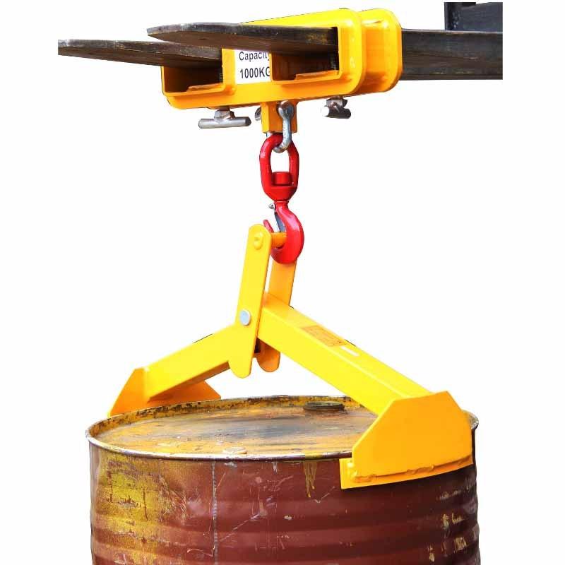 ドラム缶吊具 ドラム缶縦吊り具 耐荷重350kg ドラム缶吊り具 ドラム缶縦吊りクランプ  縦吊り キャッチャー DL350 |  | 07