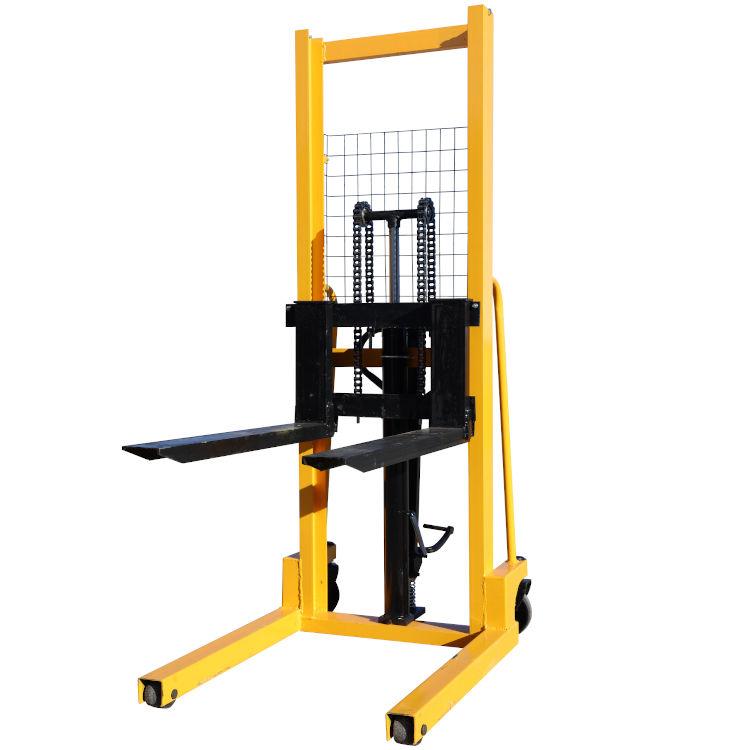 ハンドフォークリフト パワーリフター 低床タイプ 油圧式 最大積載2000kg リフト高162cm |フォーク長さ800mm 幅240〜580mm |  | 08