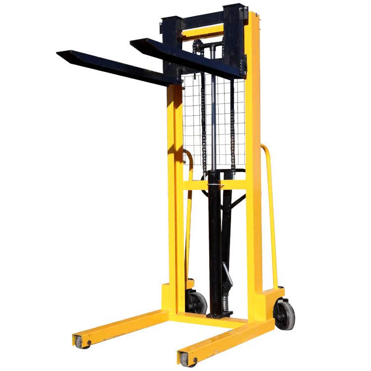 ハンドフォークリフト パワーリフター 低床 油圧式 最大積載500kg リフト高162cm |フォーク長さ800mm 幅160〜560mm |  | 15